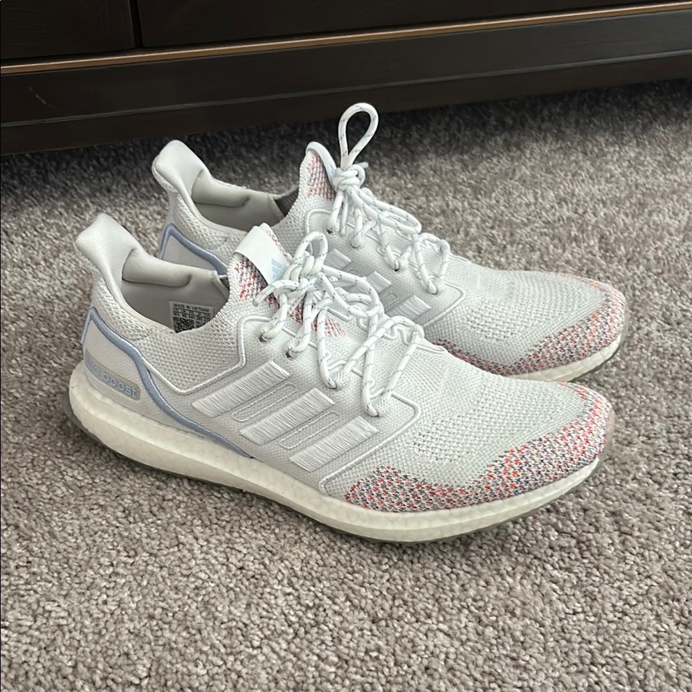 Adidas UltraBoost 1.0 White Blue Dawn Pink